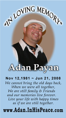 Adan - In Loving Memory
